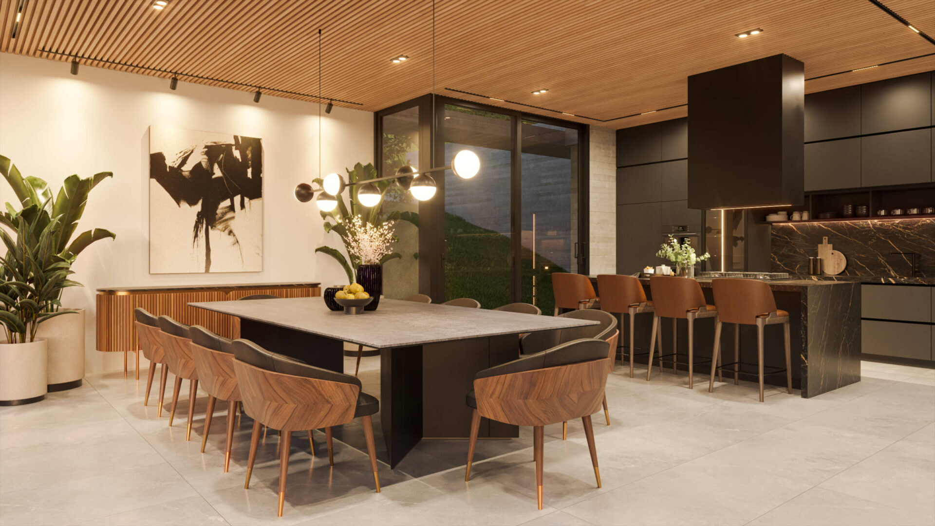 6. Ziba Cocina Comedor