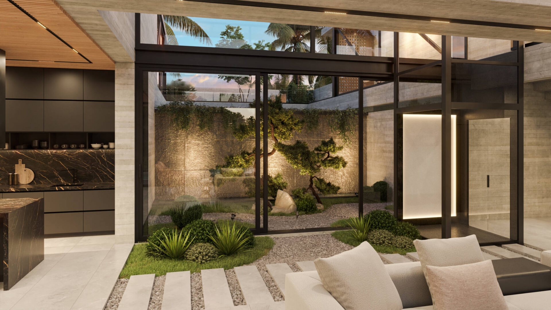 8. Ziba Jardín interior